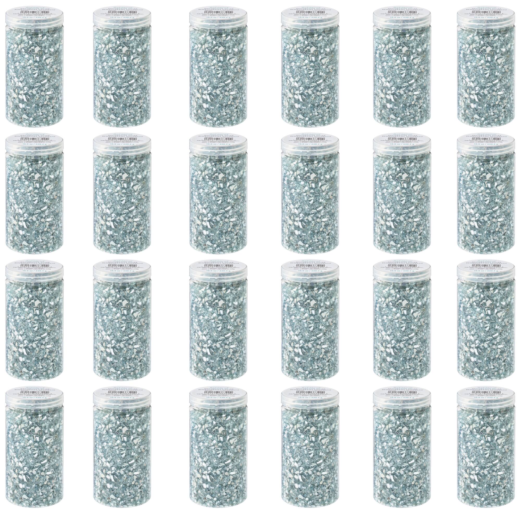 12 Pack: Clear Crushed Glass by Ashland®
